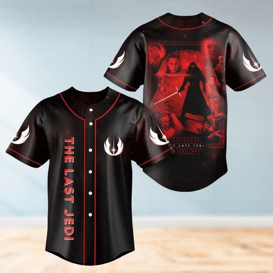 Discover Star Wars The Last Jedi Baseball Shirt, Disney Movie Jersey Shirt, Star Wars Baseball Jersey, Jersey For Men Women Kids, Gifts For Him