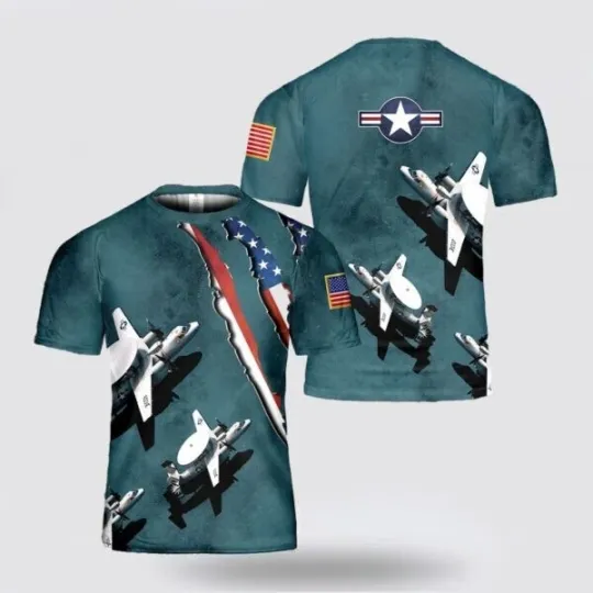 Discover U.S. Navy Northrop Grumman Navy Soldiers All Over Printed 3D Shirt