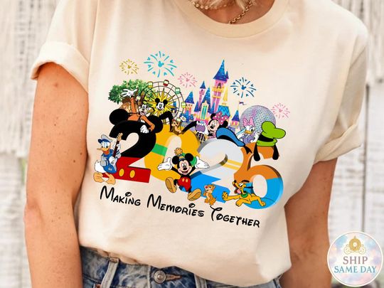 Discover Personalized Disney trip 2026 shirt, Family trip group matching shirt, WDW Disneyworld Mickey & friends Tee, Family vacation shirts