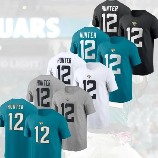 Travis Hunter #12 Jacksonville Football 2025 Player Name & New Number Fans