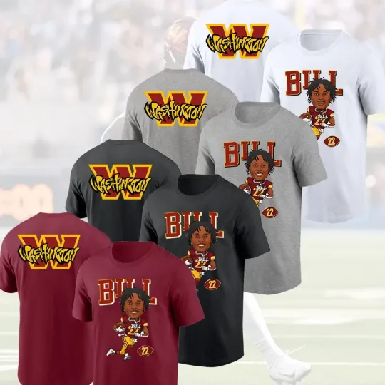 Jacory Croskey-Merritt Washington Commanders Run Billy Run For Fans