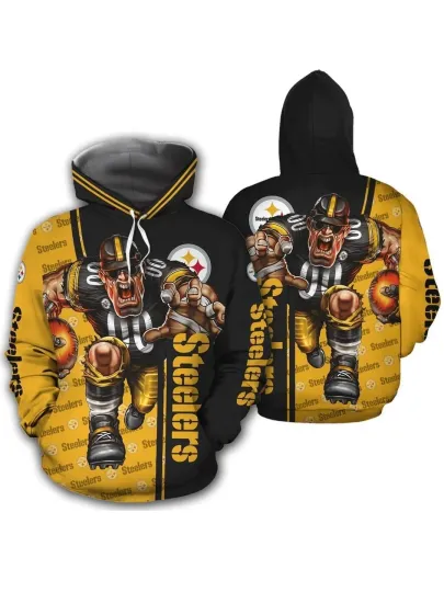 Pittsburgh Football Steelerss Team 3D Hoodie