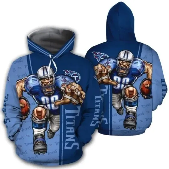 Discover Tennessee Football Titanss Team 3D Hoodie