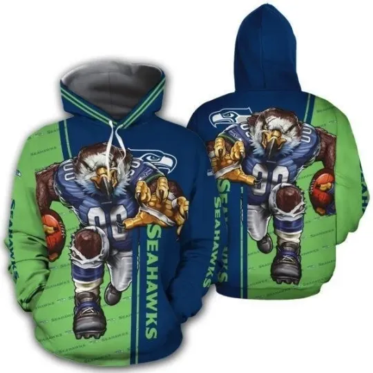 Discover Seattle Football Seahawkss Team 3D Hoodie