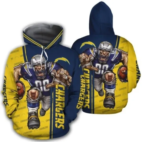 Discover Personalized Los Angeles Football Chargerss Team Hoodie Unisex Adult S-5XL Gift