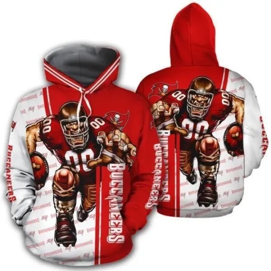 Discover Personalized Tampa Bay Football Buccaneerss Team Hoodie Unisex Adult S-5XL Gift