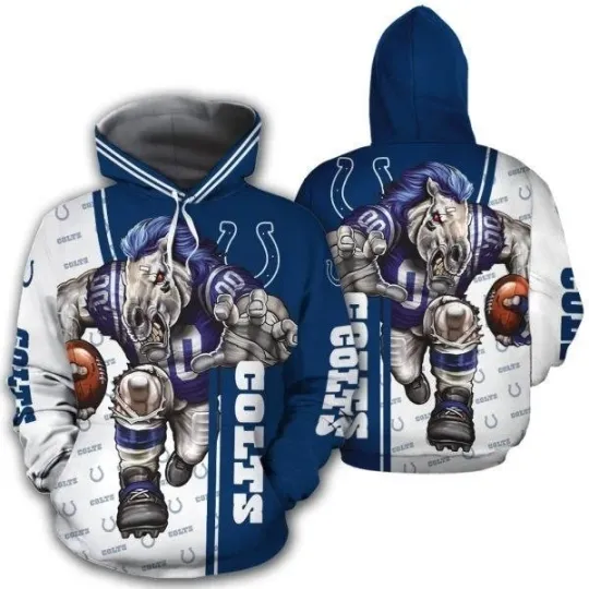 Indianapolis Football Coltss Team 3D Hoodie, Gift for Fan
