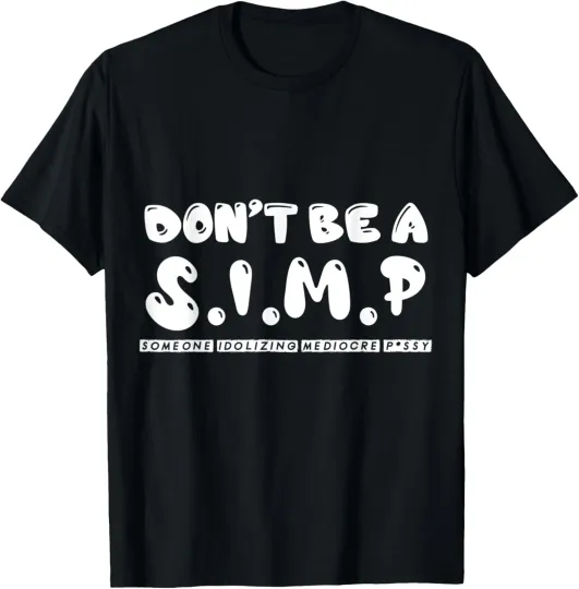 Discover Simp Sarcastic Egamer & Egirl Internet Meme Nation Announce T-Shirt