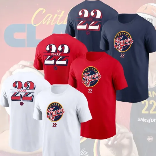 Discover Caitlin Clark #22 Indiana Fever In The Paint Name & Number Gift Fans