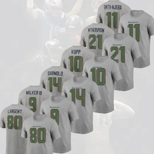 Discover Seattle Seahawks 2025 Rivalries Collection All Player 2025 Name & Number Fans