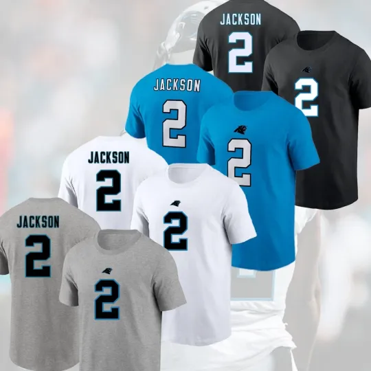 Mike Jackson #2 Carolina Football 2025 Player Name & Number S-5XL For Fans