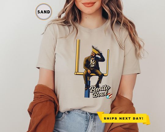 Discover Benito Bowl Shirt, Halftime Show Tee, Funny Football Fan Tee, Bunny Bowl Shirt, Puerto Rico Football Tshirt
