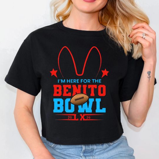 Discover Im Here for the Benito Bowl Shirt, Funny Football Game Day Tee, Comfort Colors Sports Fan Graphic T Shirt