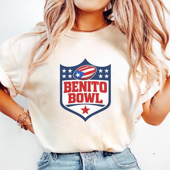 Discover Bad Bunny Super Bowl Sweatshirt, Benito Bowl Football Shirt, Superbowl Bunny Crewneck, Benito Bowl 2026