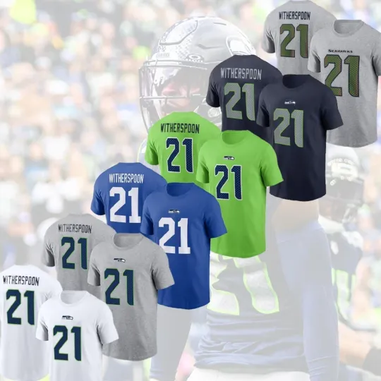Discover HOT! Devon Witherspoon #21 Seattle Seahawks Name and Number Special For Fan