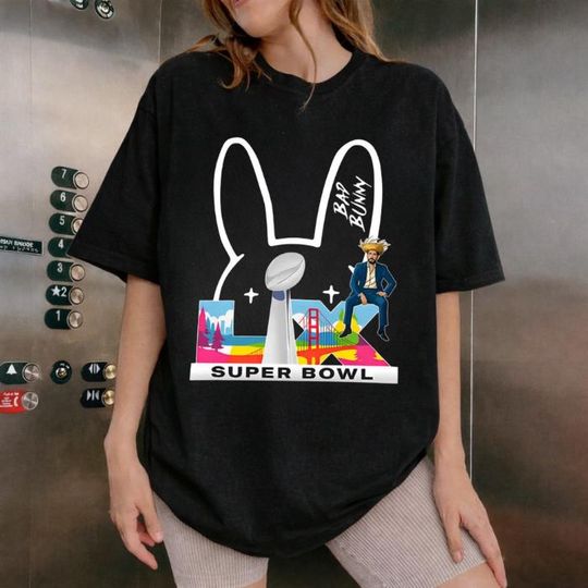 Discover Benito Bowl Bad T-shirt, Bowl Bunny LX Shirt, Here For The Benito Bowl, Bad Bunny Football Bad Benito Tee, Bad Bunny Bowl 2026 Halftime Show