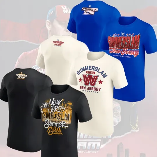 Discover HOT NEW - SummerSlam 2025 Retro Graffiti Both Side Gift For Fans