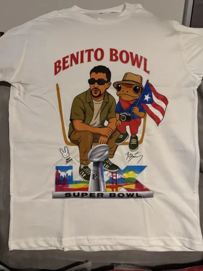 Discover Bad Bunny Benito Bowl T Shirt Super Bowl