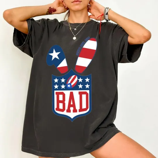 Discover Comfort Colors Benito Bowl TShirt, 2026 Super Football Shirt, Bad Game Day Bunny