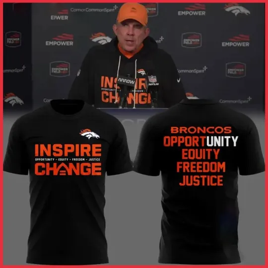 Discover Denver Broncos 2026 football Inspire Change Special New T Shirt All Size