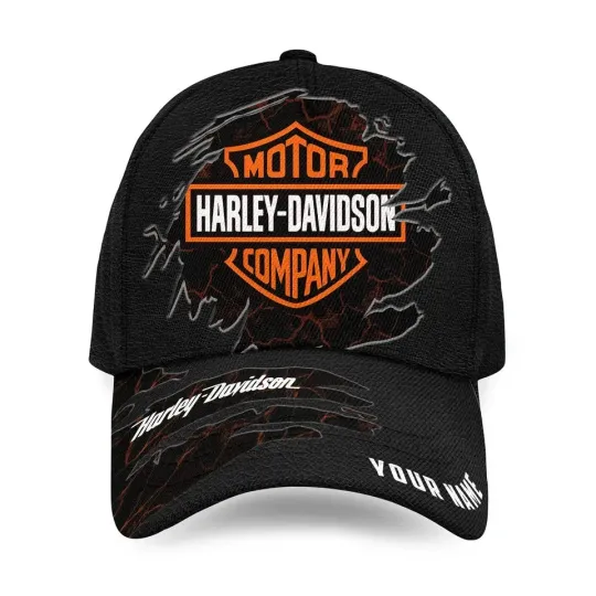 Discover Personalized Harley Motor Racing Davidson Cap Gift