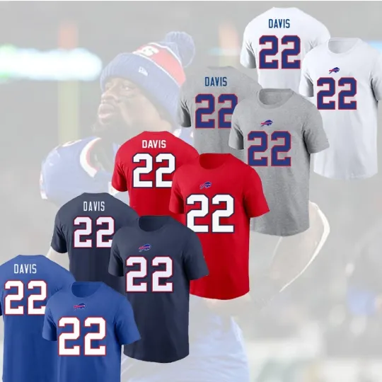 Discover Ray Davis #22 Buffalo Football Team Name and Number Special For Fan