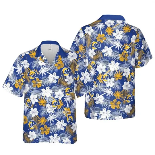 Discover Los Angeles Football Ramss Team Hawaiian Shirt Unisex Adult