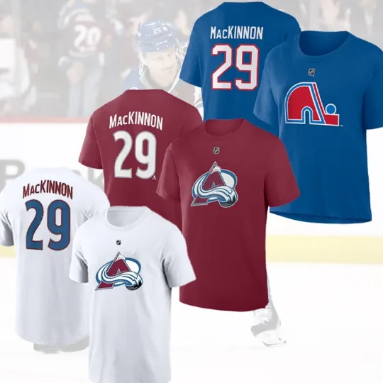 Discover Nathan Mackinnon #29 Colorado Name and Number Special For Fan