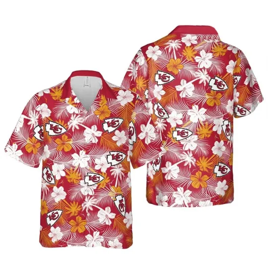 Kansas City Football Chiefss Team Hawaiian Shirt Unisex Adult