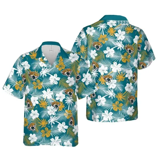 Discover Jacksonville Football Jaguarss Team Hawaiian Shirt Unisex Adult