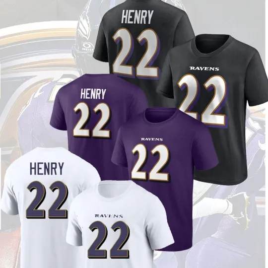 Discover Derrick Henry #22 Baltimore Collector’s Item Top Seller Fan Gear