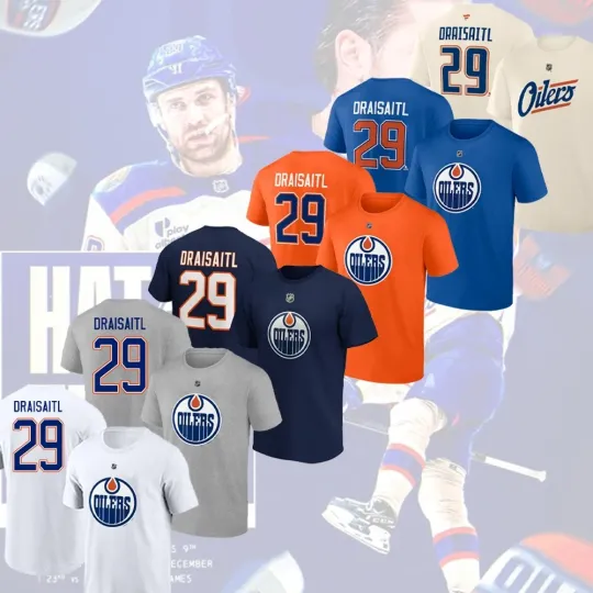 Discover Leon Draisaitl #29 Edmonton Team Name and Number Special For Fan