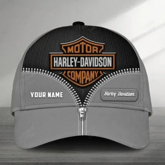 Discover Personalized Harley Motor Racing Davidson Cap Gift