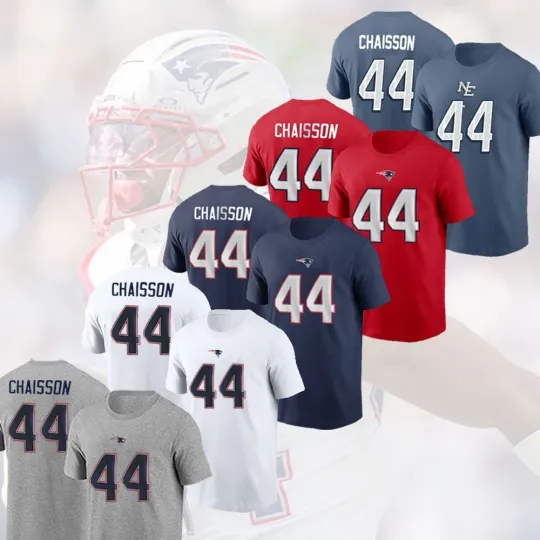 Discover K'Lavon Chaisson #44 New England Football 2025 Name and Number Gift For Fans