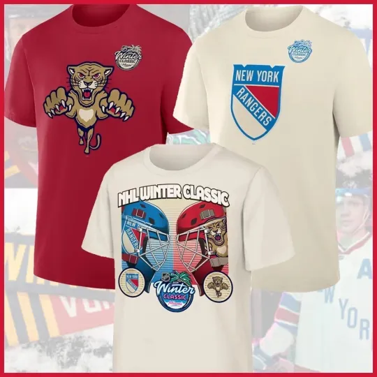 SALE 30% Florida Panthers vs. New York Rangers 2026 NHL Winter Classic Matchup
