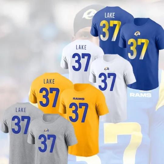 Discover Quentin Lake #37 Los Angeles Name and Number Gift For Fans