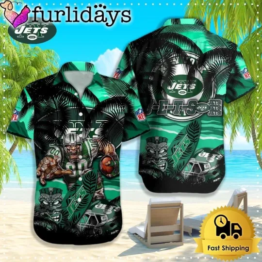 Discover New York Football Jetss Team Hawaiian Shirt Unisex