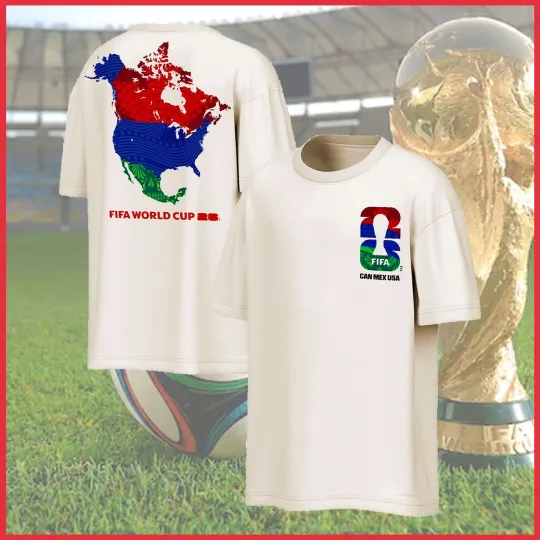 Discover HOT NEW - 2026 FIFA World Cup North America Unisex T-Shirt Reprint Gildan