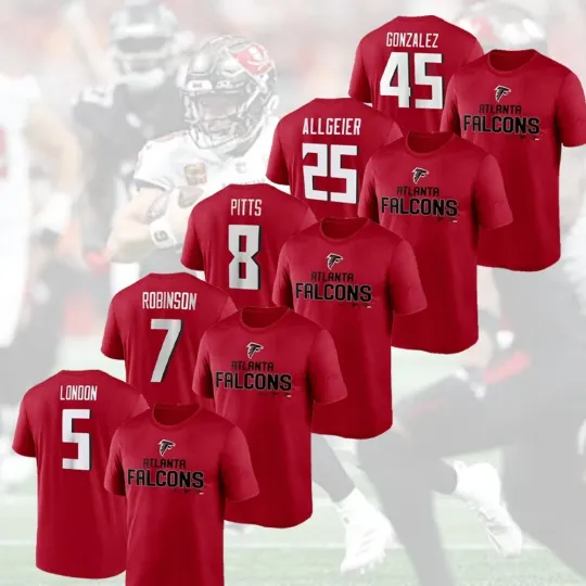 Discover SALE! Atlanta Falcon Team Collection 2025 Name and Number For Fans