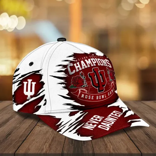 Hoosiers Football 2026 Rose Bowl Champions Cap