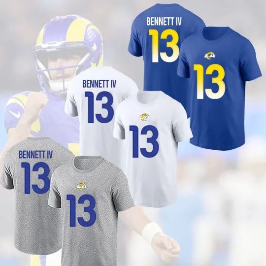 Discover Stetson Bennett #13 Los Angeles Name and Number Special For Fan Tee