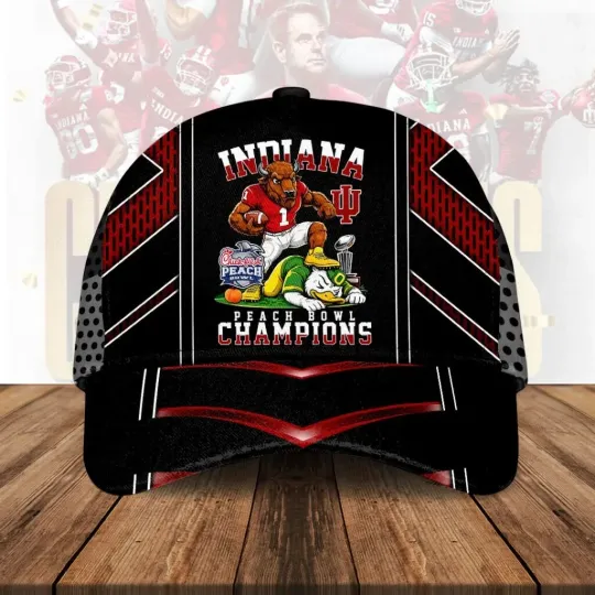 Discover Hoosiers Football 2026 Peach Bowl Champions Classic Cap