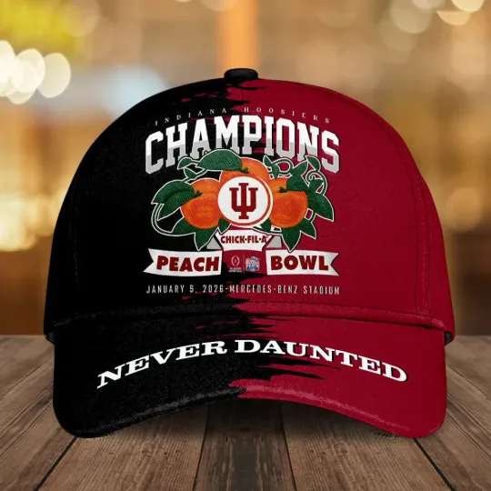 Discover Hoosiers Football 2026 Peach Bowl Champions Classic Cap