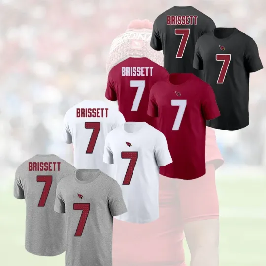 Discover Jacoby Brissett #7 Arizonna Football Name and Number Gift For Fan FASTSHIP