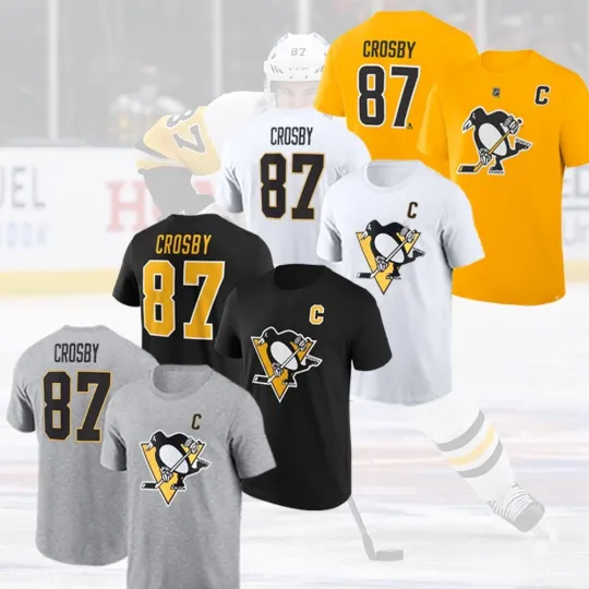 Discover Sidney Crosby #87 Pittsburgh Team Name and Number Special For Fan