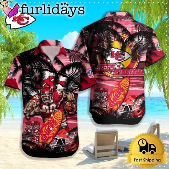 Kansas City Football Chiefss Team Hawaiian Shirt Unisex