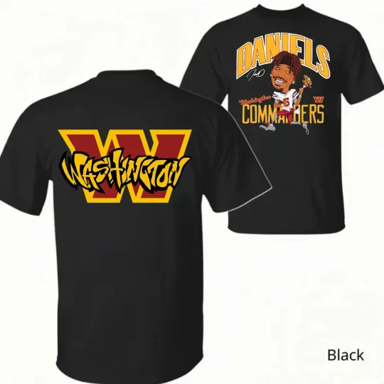 Discover Washington Jayden Daniels Caricature Waffles Signature Fan Collectible Edition