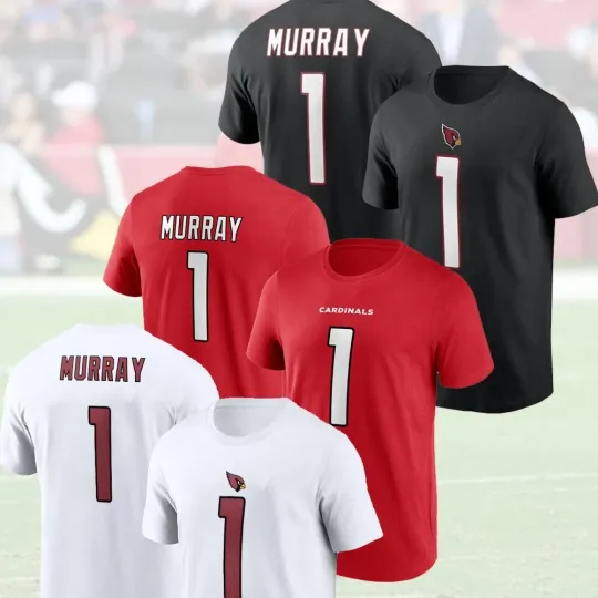 Discover Kyler Murray #1 Arizonna Player 2025 Name & Number Fan Apparel Gift
