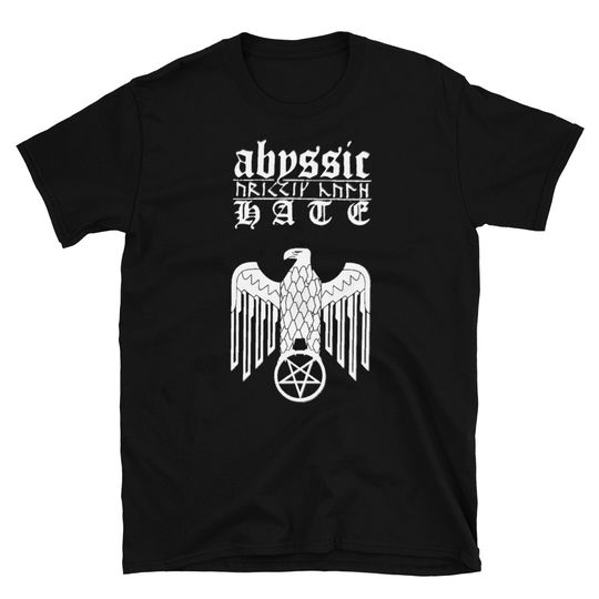 Discover Abyssic Hate T Shirt Graveland 1Burzum The Stormer Satanic Warmaster Evil 3XL