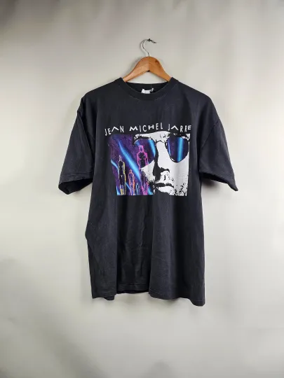 Discover 1993 J Michel Jarre Vintage T Shirt XL 23 29